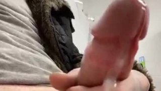 Another cumshot at work (assistant manager 😂)