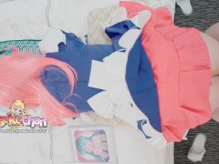 王者妲己女仆慾火中燒蜜汁臀自慰小穴蜜水沾枕头无套狗幹内射中出cos小妹 - Screenshot 14 of 16 - Creampie