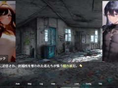 【#01 アリス ギア ワールド(体験版)実況】巨乳女アンドロイドがハッキングされフェラからの中出しセックスされてしまい・・(SF系女アンドロイド同人エロゲー ) 16/16