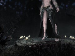 The giantess Summoning - Halloween Special - Skyrim-GTS