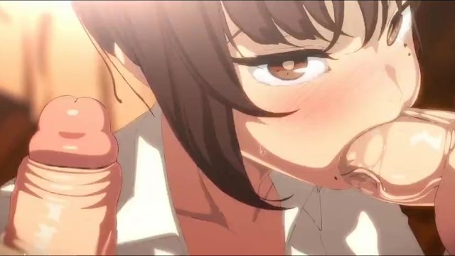 アニメ　どエロい人妻とのエッチ