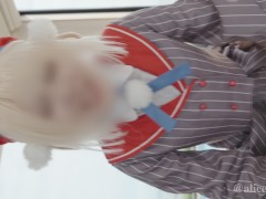💛【ありすほりっく】超人気ガチ素人コスプレイヤーとの孕ませ汗だく連続中出しセッ◯ス記録 - Screenshot 5 of 16 - Hololive