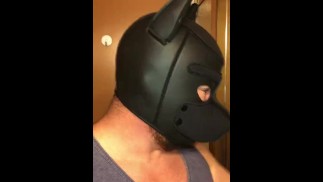 Распаковка и обзор моей новой маски для лица с капюшоном щенка от Ouch! Игры для щенков