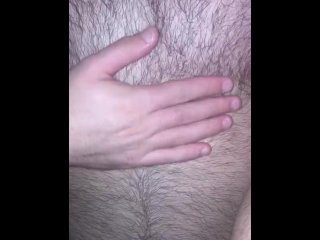 daddy, older for younger, hairy man, vertical video