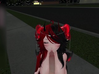 Vtuber Slut Gets Fucked while Playing Vrchat by her Simp