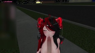 A Vtuber Slut Is Fucked By Her Simp While She Is Playing Vrchat