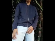 Preview 1 of Pinoy Bagets Masturbates at Neighbours Garden - I get caught many times 🤭