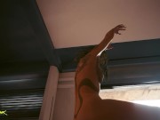 Preview 3 of Cyberpunk 2077 Female V Nude Mods, Dances, Sex Poses & Scenes