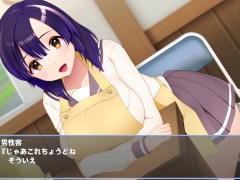 【#02それいけ！エロリーナ 実況(体験版)】「んんっ！？イラマチオ・挿入されてイかされてしまい・・(アニメーション同人エロゲー 淫乱魔法〇女と復活の商店街） - Screenshot 1 of 16 - 巨乳