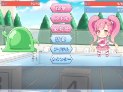 【#02それいけ！エロリーナ 実況(体験版)】「んんっ！？イラマチオ・挿入されてイかされてしまい・・(アニメーション同人エロゲー 淫乱魔法〇女と復活の商店街） - Screenshot 11 of 16 - 巨乳
