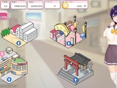 【#02それいけ！エロリーナ 実況(体験版)】「んんっ！？イラマチオ・挿入されてイかされてしまい・・(アニメーション同人エロゲー 淫乱魔法〇女と復活の商店街） - Screenshot 6 of 16 - 巨乳