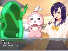 【#02それいけ！エロリーナ 実況(体験版)】「んんっ！？イラマチオ・挿入されてイかされてしまい・・(アニメーション同人エロゲー 淫乱魔法〇女と復活の商店街） - Screenshot 8 of 16 - Hentai Anime