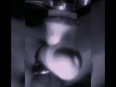 magic wand vs iced fleshlight and fucking machine - destroy my cock till i cum