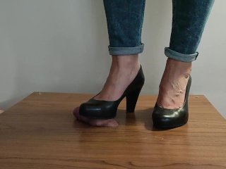 cum on feet, trample footjob, fetish, cum