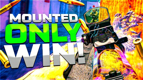 Modern Warfare 2: ''MOUNTED ONLY FFA WIN'' - Free For All Challenge #6 (MW2 Mounted Only Win)