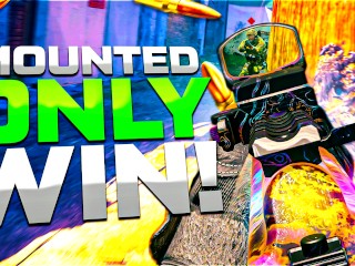 Modern Warfare 2: ''MOUNTED ONLY FFA WIN'' - Free for all Challenge #6 (MW2 Mounted only Win)