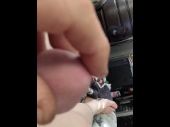 Morning Jack with precum