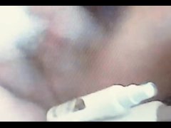 Slut of a MILF squirts after fucking her cunt w a bottle..dirty talk/moaning