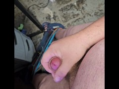 Solo chubby bi male shoots big load