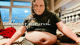 Your crush just broke up with her bf and came to see you! BBW TRANS GIRL