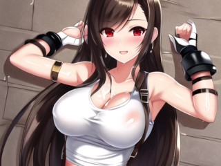 Tifa Fap Session - for Light Quickies - Guilt Free