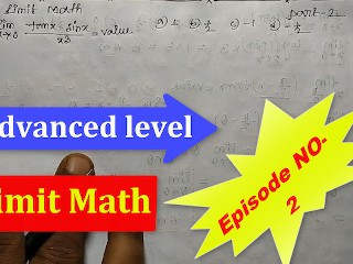 Advance Limit Math Exercises Teach by Bikash Educare Episode no 2