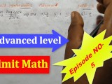 Limit Advanced Math part 5