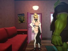 Masajeando Buenos Culos parte (1)// Orc Massage // kemonomimi // Longplay - Screenshot 13 of 16 - Hentai Game