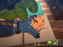 Masajeando Buenos Culos parte (1)// Orc Massage // kemonomimi // Longplay - Screenshot 14 of 16 - 3d