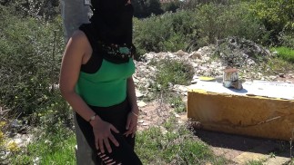 Pute Algerienne montre sa zone de travail dans la banlieue de Marseille