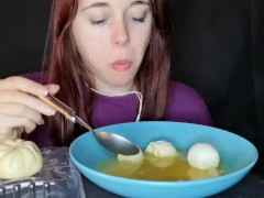 asmr mukbang feederism soupe chinoise
