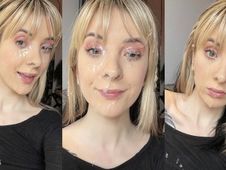 He Gave me a Huge Facial while I Watched Porn :)