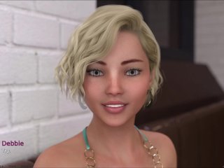 redhead big tits, visual novel, homemade, visual novel game