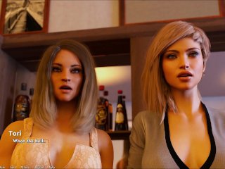 pc gameplay, visual novel, verified amateurs, hot blonde