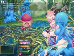 Kurenkisho Quolta Emeraude - A hardcore sex fight with slime girls