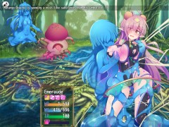 Kurenkisho Quolta Emeraude - BDSM session with monsters during a fight