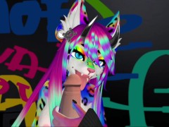 Фурри сосет странный леденец  который отобрала у бомжа Валеры - Screenshot 16 of 16 - Vrchat