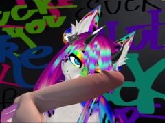 Фурри сосет странный леденец  который отобрала у бомжа Валеры - Screenshot 4 of 16 - Yiff