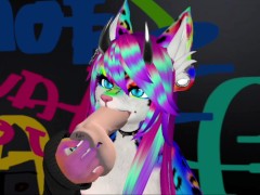Фурри сосет странный леденец  который отобрала у бомжа Валеры - Screenshot 7 of 16 - Furry