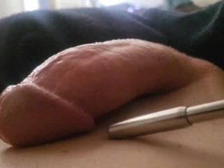 Tease my Twitching Cock with a Vibrating Wand
