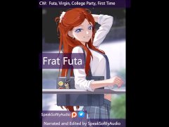 College Futa Alpha Female Takes Gently Takes Your Virginity at a PartyF/A