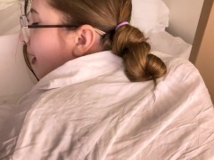 Сводная сестра умоляет кончить в её киску - YourSofia