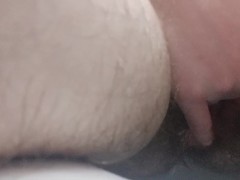 Trans guy pissing and masturbating