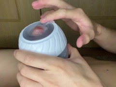 ドッピュドピュ音が聞こえる程の大量濃厚射精 - Screenshot 10 of 16 - Sperm