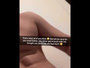 Preview 3 of Intense Snapchat Sexting: 18-Year-Old Girlfriend Goes Raw with Sister's Boyfriend Cheating