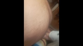 为爸爸镶边和抚摸