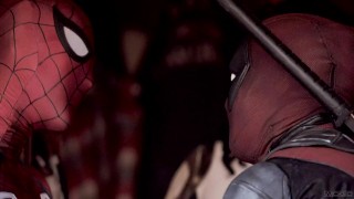 SPIDEYPOOL - Ms Marvel's Pussy Has A Marvelous Encounter With Dr. Strange's Cock FULL SCENE