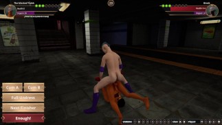 Красавчик в маске против Брока- NakedFighter3D Игровой процесс