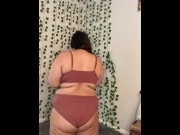 Preview 5 of Indian bbw showing off bikini and vibrator