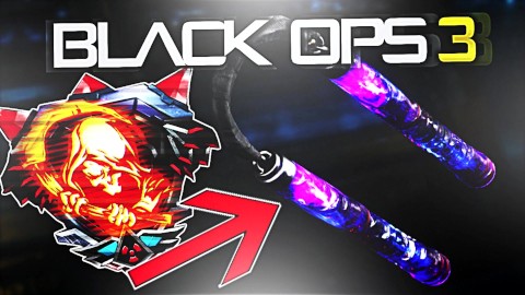 Black Ops 3 - DARK MATTER "NUNCHUCKS" NUCLEAR! New DLC Knife Nuclear! (Black Ops 3 DLC Nuclear)